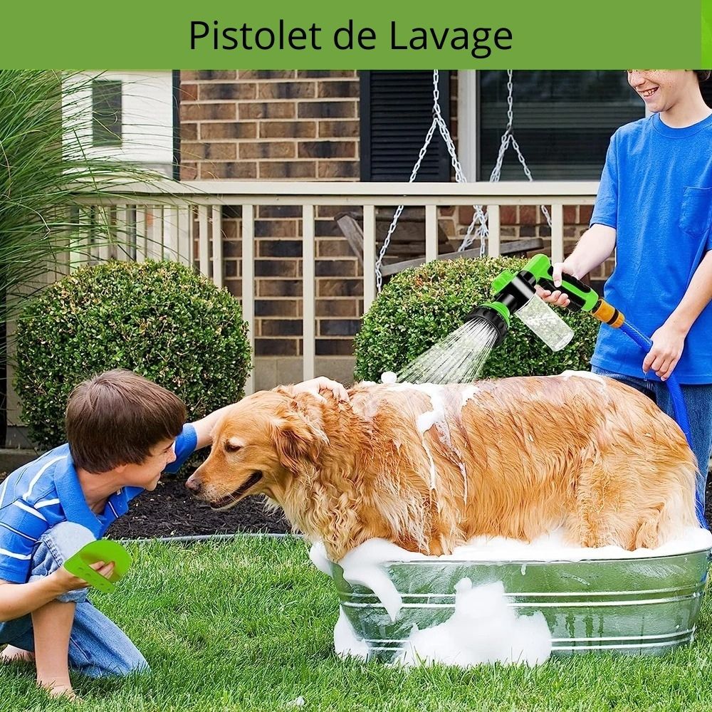 Pistolet de lavage pour chien | WashingGun™