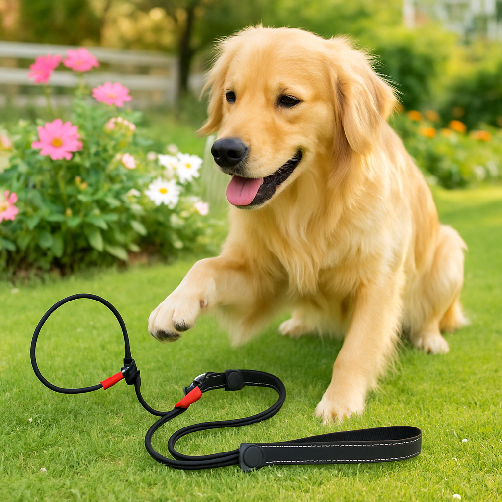 laisse pour chien dressage nouvelle version