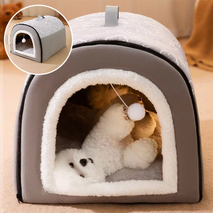 niche chien avec jeu