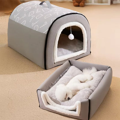 niche pour chien pliable