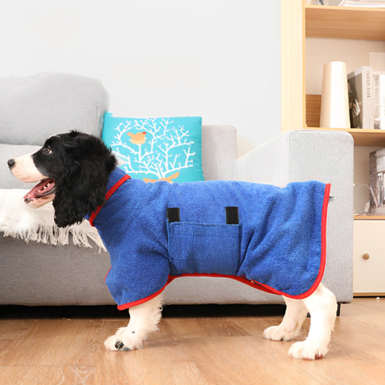 peignoir pour chien haute qualite