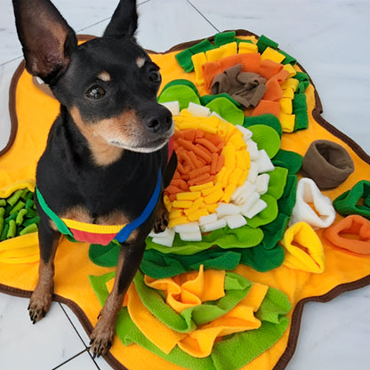 tapis de fouille chien lavable